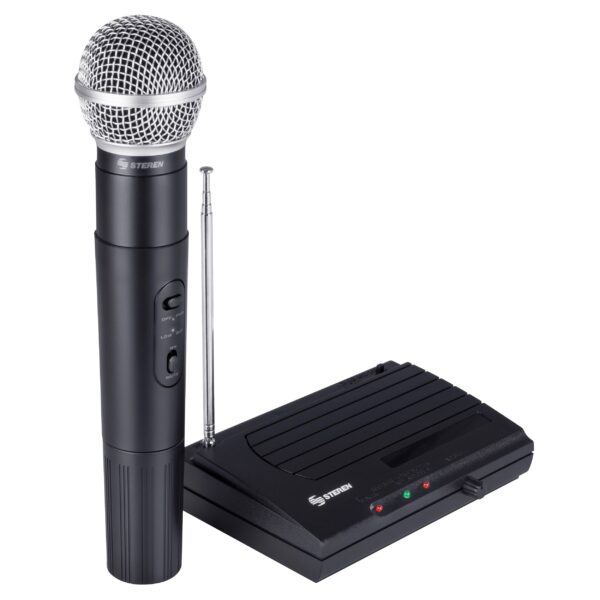 Micrófono inalámbrico de mano, VHF