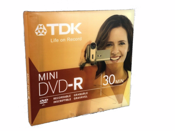 TDK Electronics DVD-R14RGACB20 - Mini DVD-R